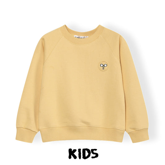 Patch Sweatshirt Yellow
