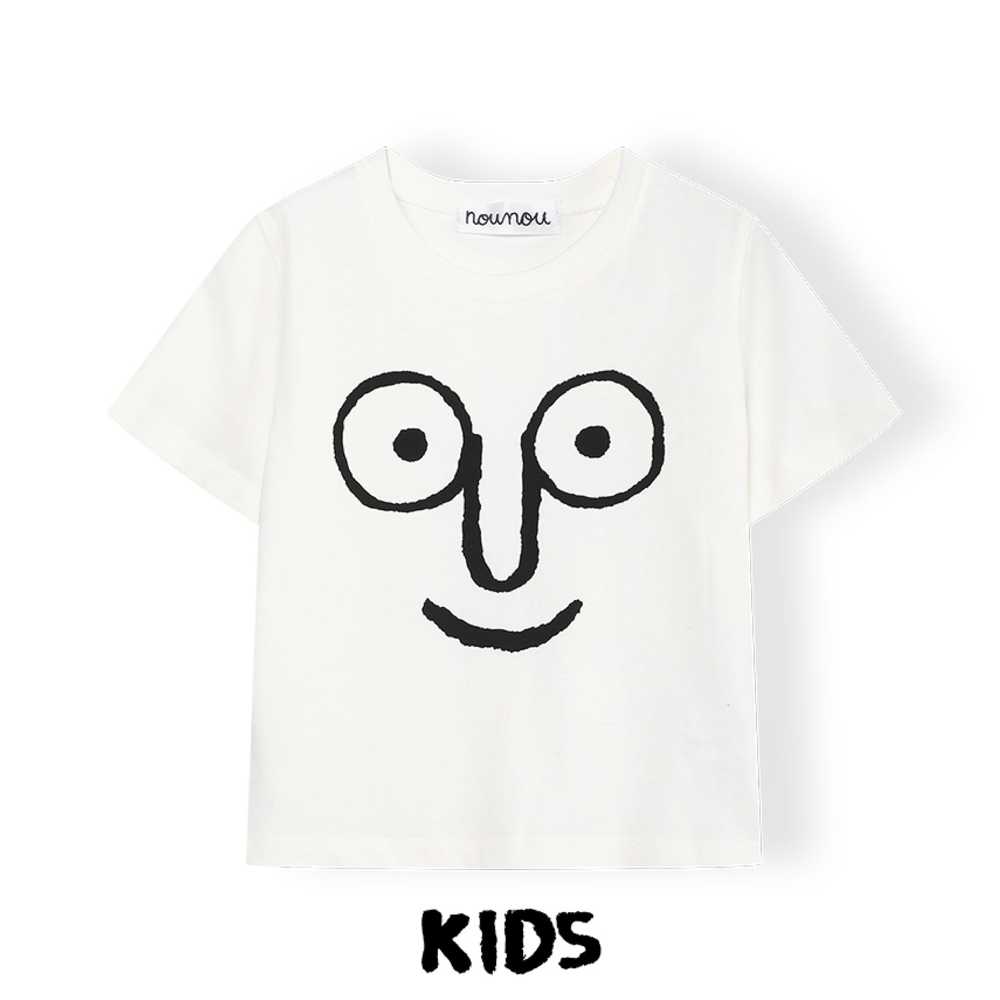 Face Tee White