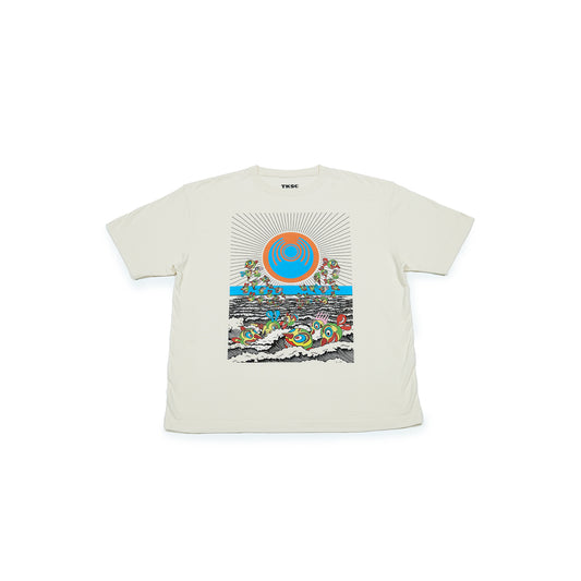 T-SHIRT “OUR SUN" — DAWN  RESPECT FOR KEIICHI TANAAMI from TKSC