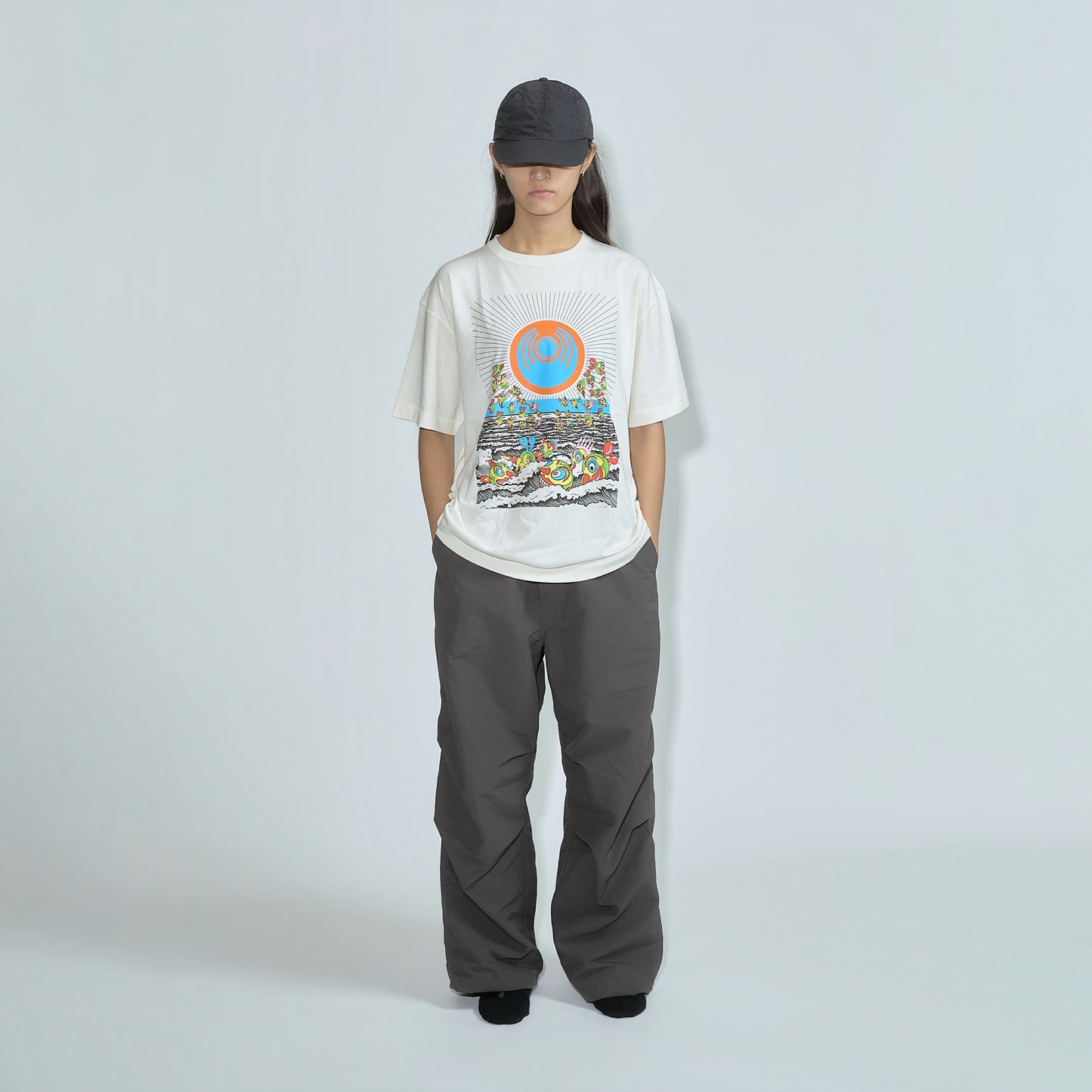 T-SHIRT “OUR SUN" — DAWN  RESPECT FOR KEIICHI TANAAMI from TKSC