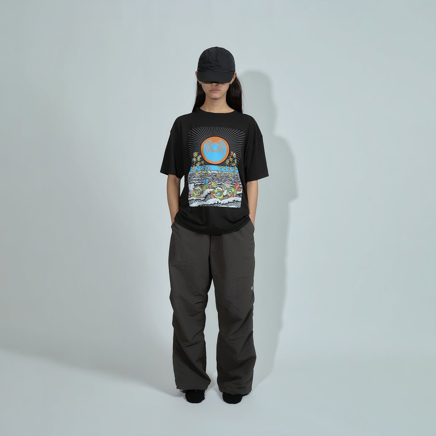 T-SHIRT “OUR SUN" — DAWN  RESPECT FOR KEIICHI TANAAMI from TKSC