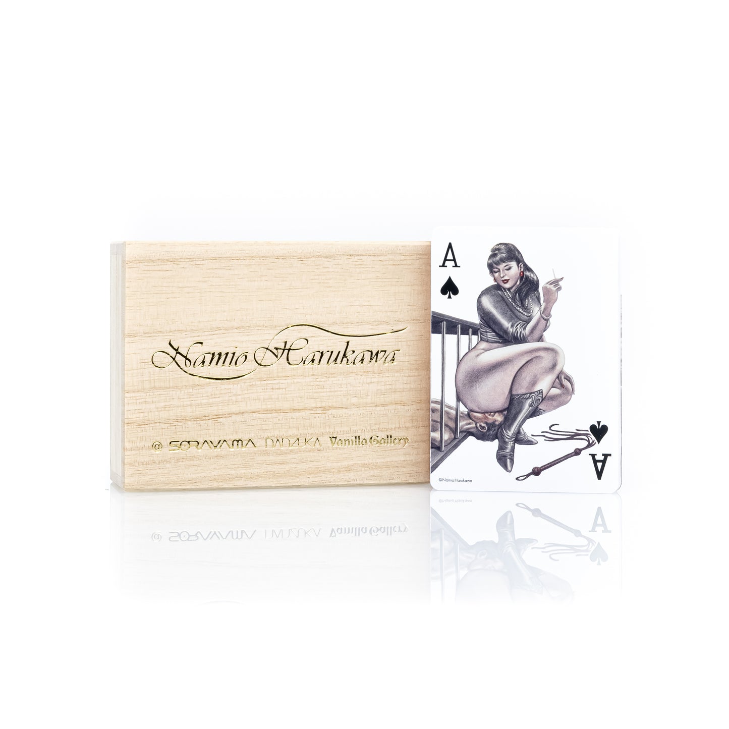 Namio Harukawa playing card  produced and designed by Hajime Sorayama